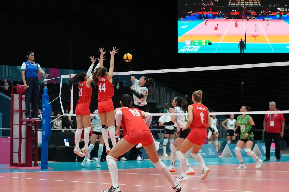 İslam Oyunları: Voleybolçularımız Türkiyəyə məğlub olub - FOTO 