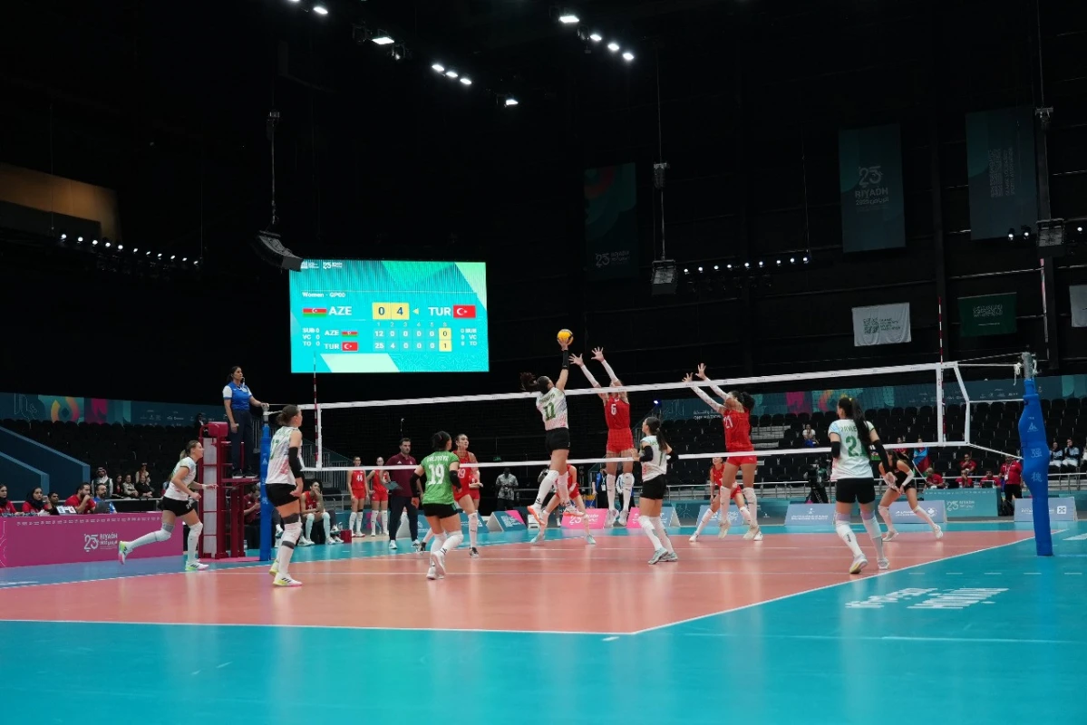 İslam Oyunları: Voleybolçularımız Türkiyəyə məğlub olub - FOTO 