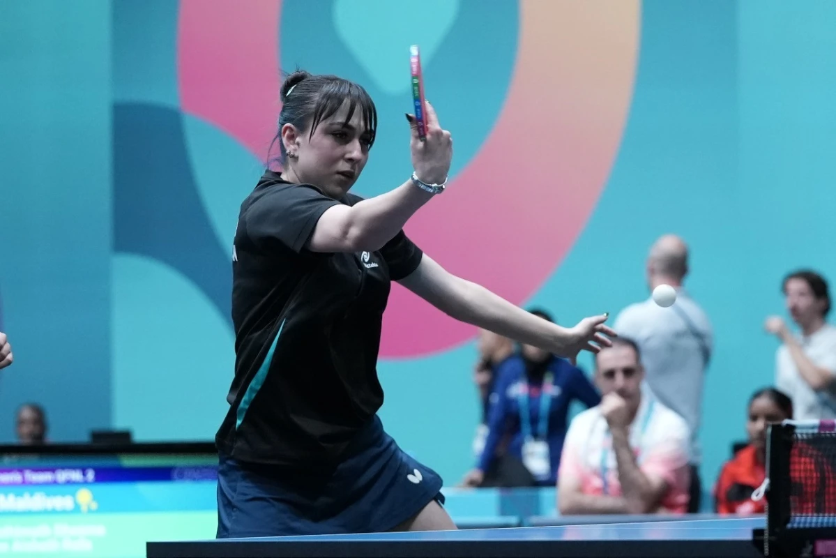 Azərbaycanın stolüstü tennis millisi İslamiadada yarımfinala yüksəldi - FOTO 