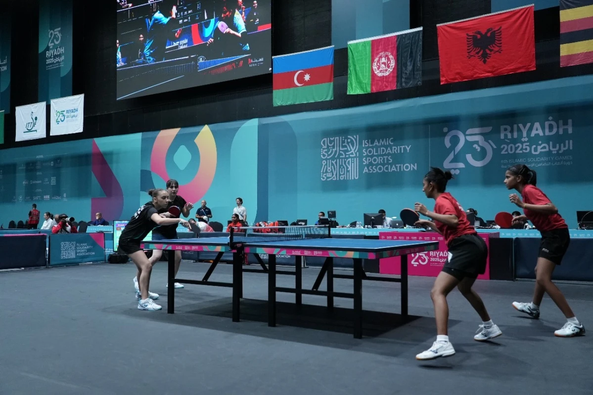 Azərbaycanın stolüstü tennis millisi İslamiadada yarımfinala yüksəldi - FOTO 