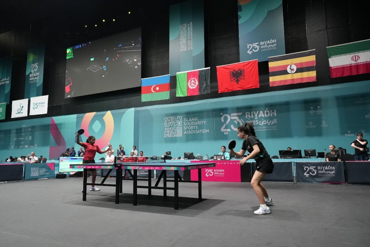 Azərbaycanın stolüstü tennis millisi İslamiadada yarımfinala yüksəldi - FOTO 