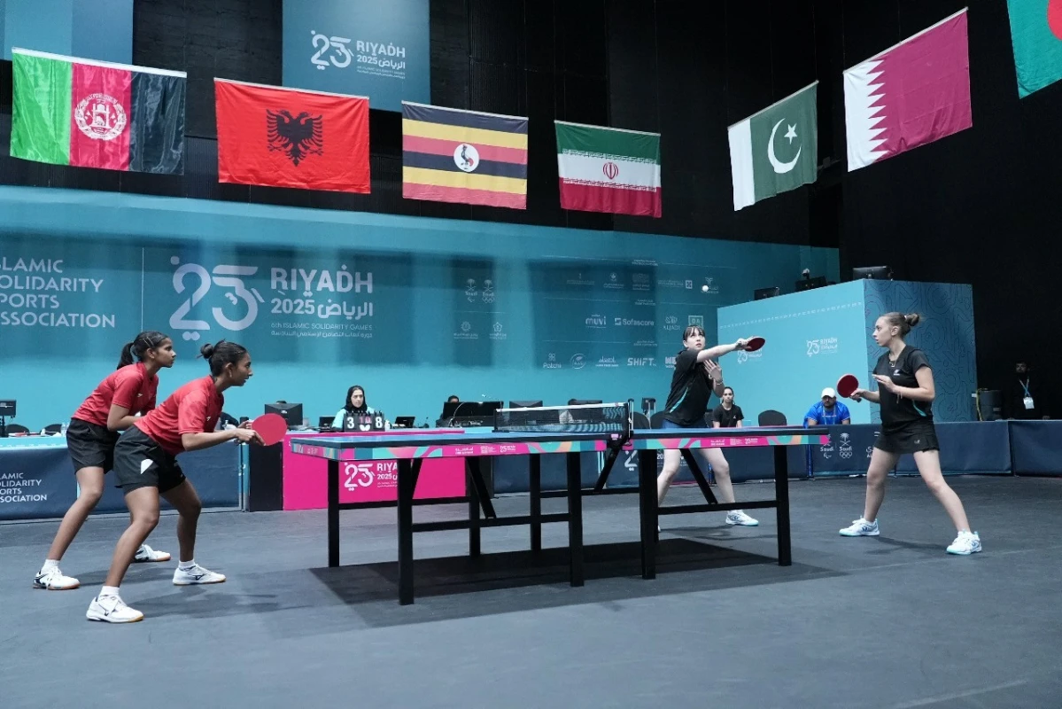 Azərbaycanın stolüstü tennis millisi İslamiadada yarımfinala yüksəldi - FOTO 