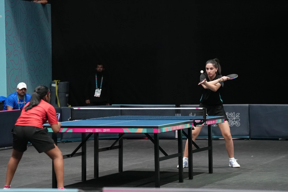 Azərbaycanın stolüstü tennis millisi İslamiadada yarımfinala yüksəldi - FOTO 