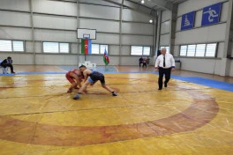 Mülki müdafiə qoşunlarında güləş üzrə birincilik keçirilib - FOTO 