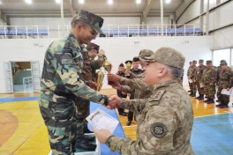 Mülki müdafiə qoşunlarında güləş üzrə birincilik keçirilib - FOTO 