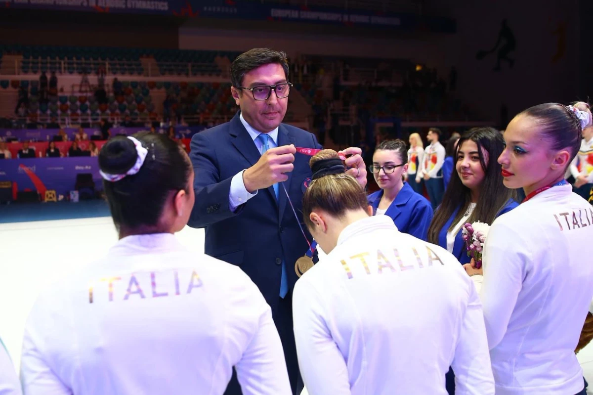 Gəncədə Aerobika gimnastikası üzrə qitə birinciliyi davam edir - FOTO 