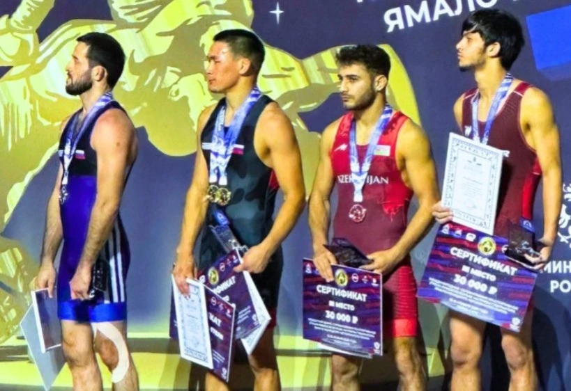 Güləşçimiz Rusiyada qızıl medal qazandı