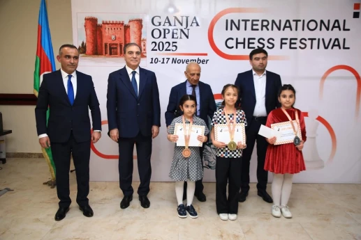 “Gəncə Open” şahmat festivalına yekun vurulub - FOTO 