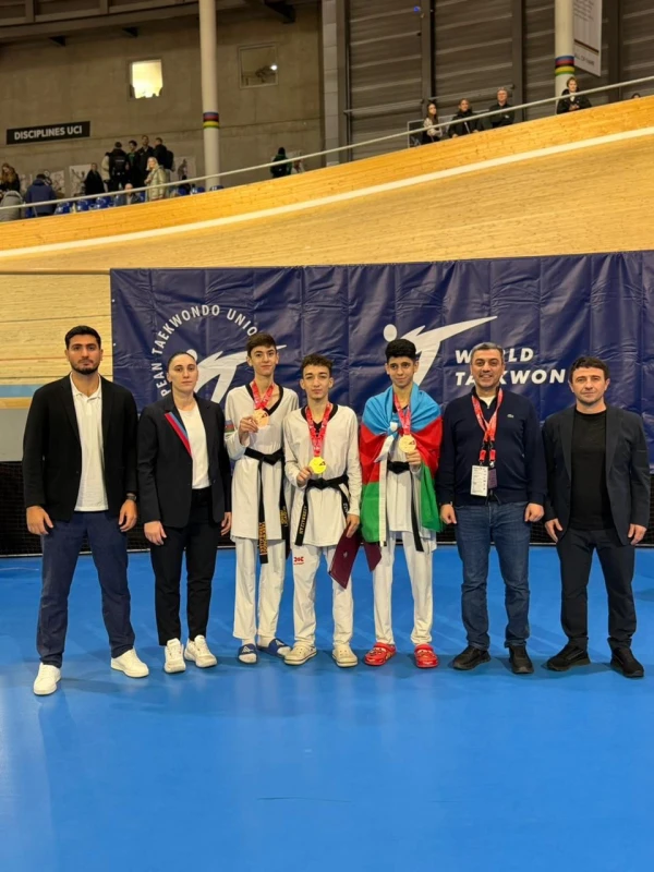 Taekvondoçumuz Avropa çempionu olub - FOTO 