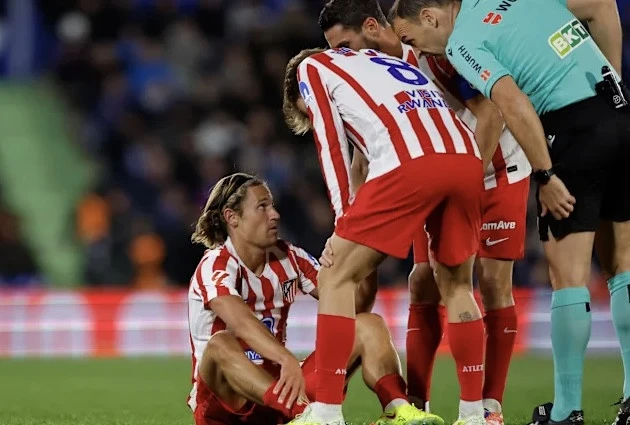 “Atletiko”nun futbolçusu zədələnib