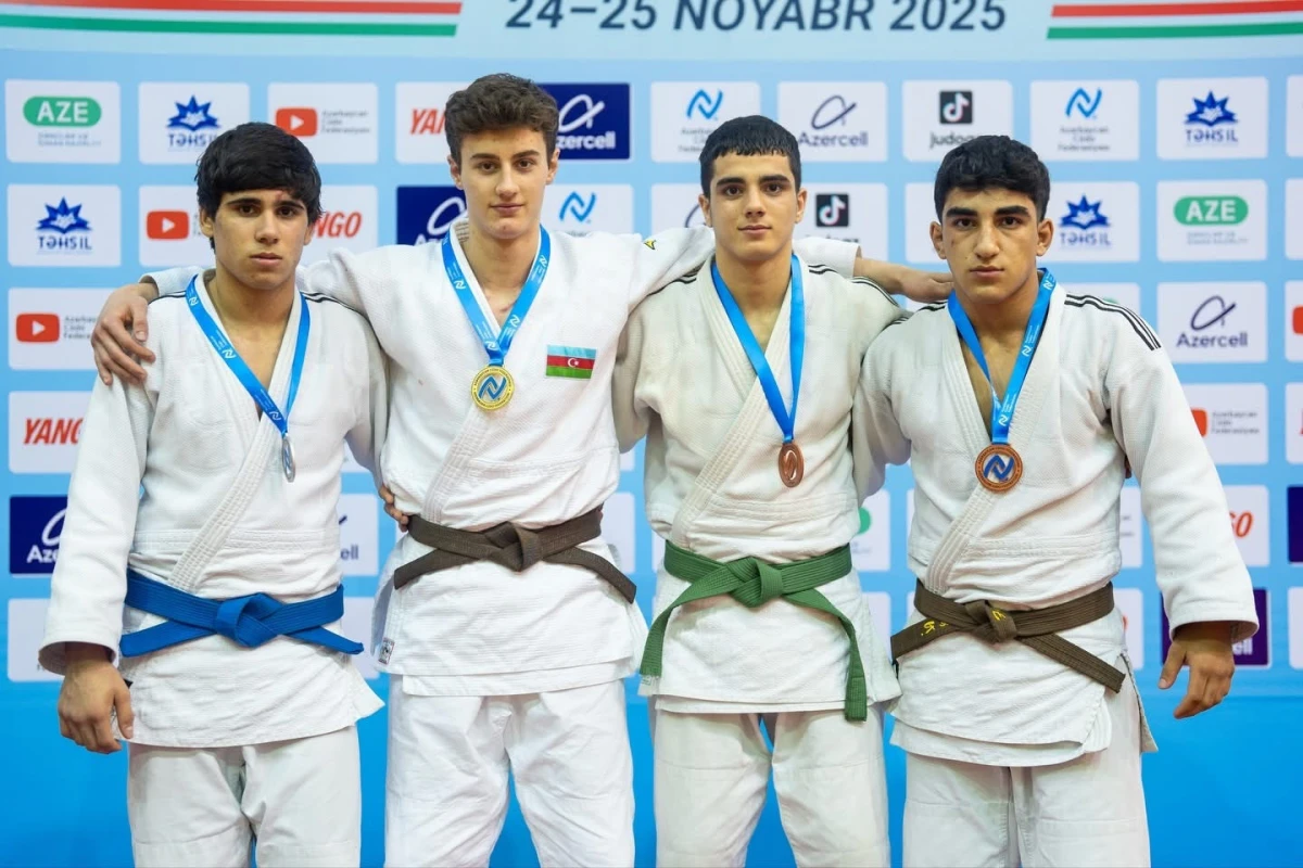 Cüdo üzrə liqa yarışının IV turu başa çatıb - FOTO 