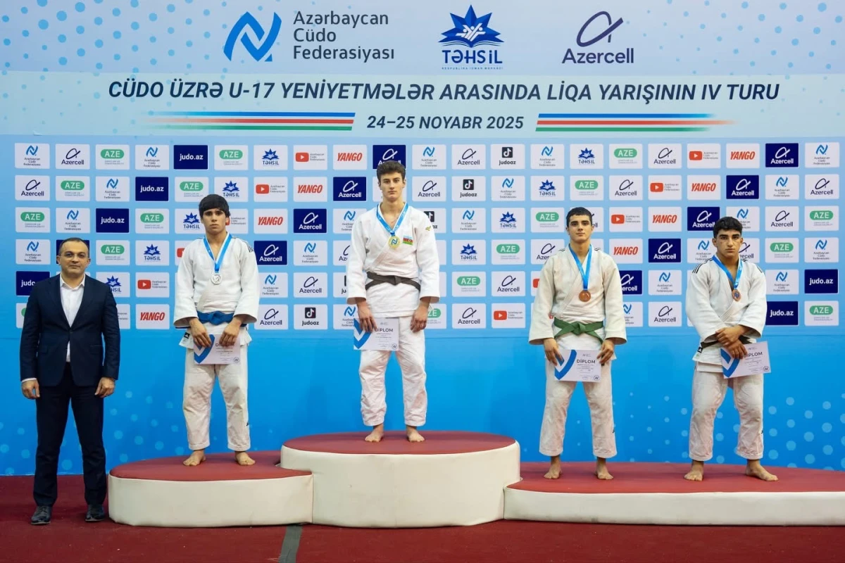 Cüdo üzrə liqa yarışının IV turu başa çatıb - FOTO 