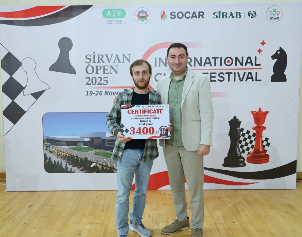 “Shirvan Open 2025" şahmat festivalına yekun vurulub - FOTO 