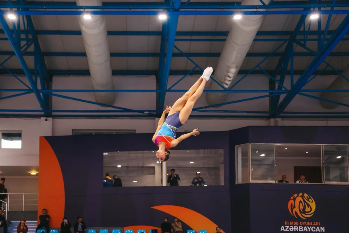 III MDB Oyunları: Batut gimnastikası üzrə yarışlara start verilib - FOTO 