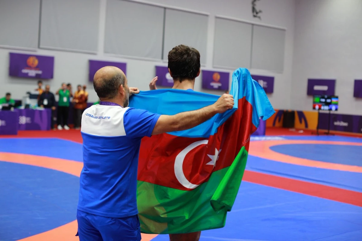 III MDB Oyunları: Sərbəst güləşçilərimiz 7 medal qazanıblar - FOTO