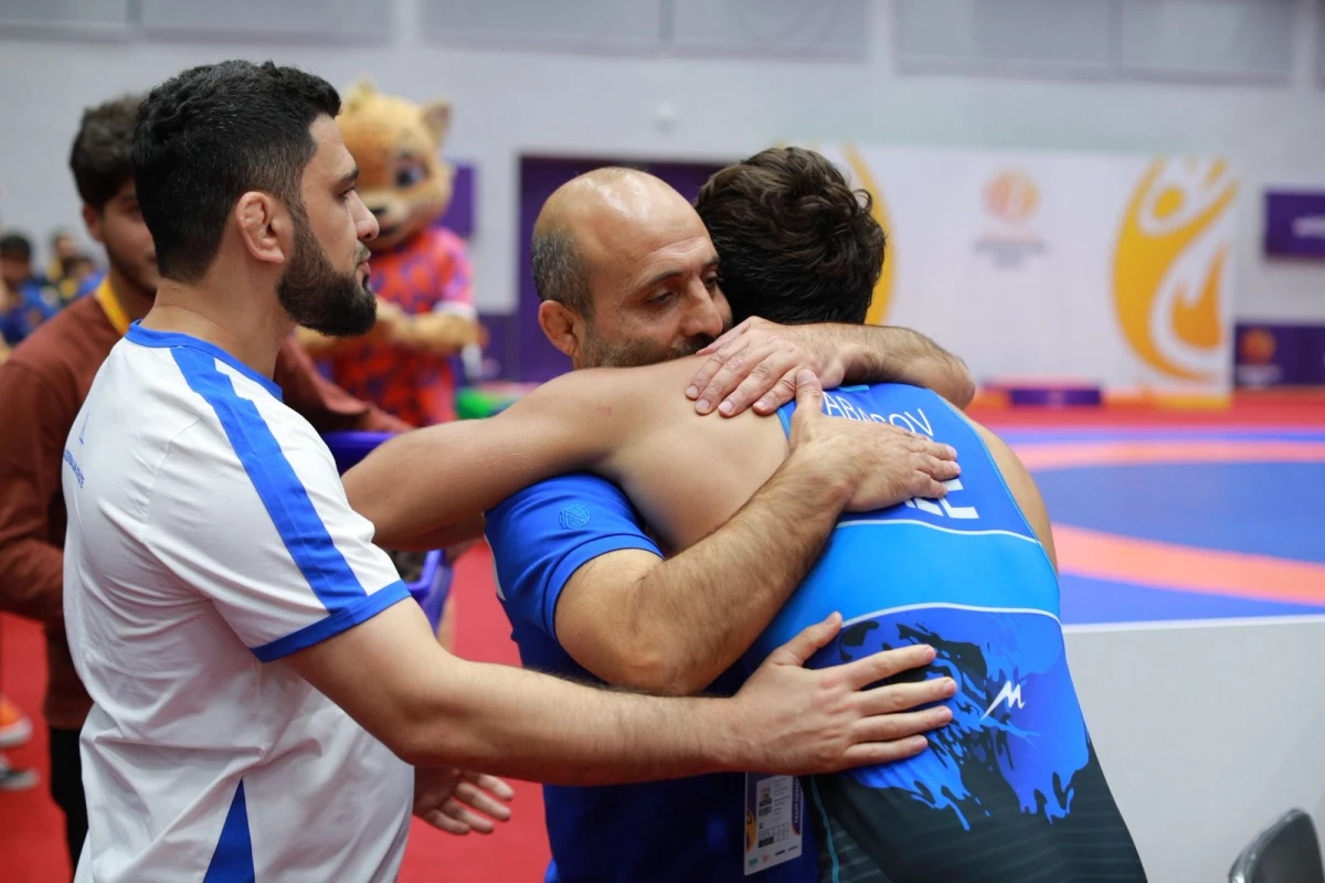 III MDB Oyunları: Sərbəst güləşçilərimiz 7 medal qazanıblar - FOTO