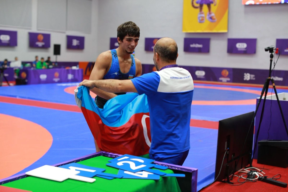 III MDB Oyunları: Sərbəst güləşçilərimiz 7 medal qazanıblar - FOTO
