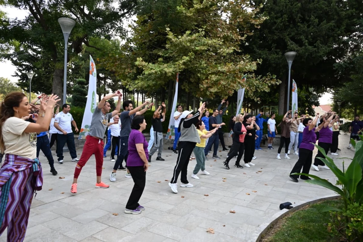 “Səhər idmanı” layihəsinə start verilib - FOTO 