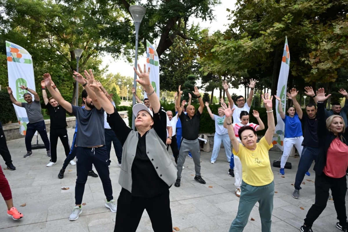 “Səhər idmanı” layihəsinə start verilib - FOTO 