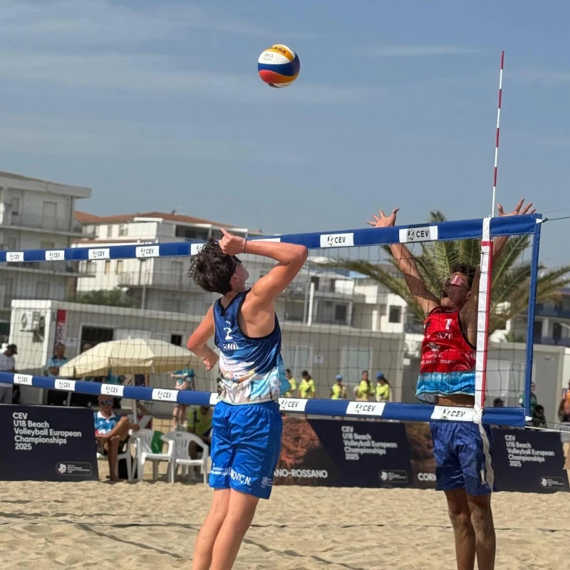 Çimərlik voleybolçularımız Avropa çempionatında əsas mərhələyə yüksəliblər - FOTO 