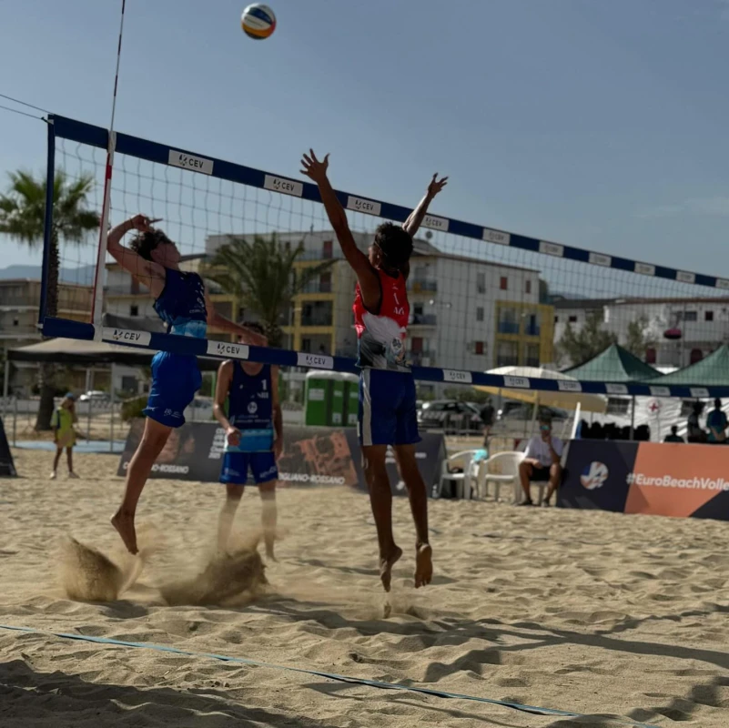 Çimərlik voleybolçularımız Avropa çempionatında əsas mərhələyə yüksəliblər - FOTO 