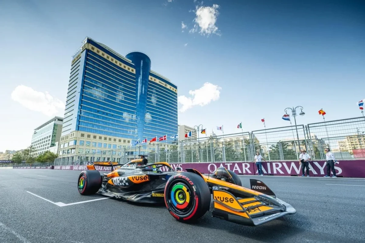 “Formula 1”: Sərbəst yürüşü Norris lider tamamladı