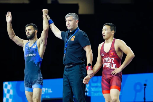Güləşçimiz DÇ-də 7-ci medalını qazanıb və yeni rekordçu olub