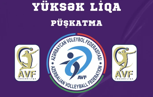 Voleybol üzrə Yüksək Liqanın 2025–2026-cı illər mövsümünün püşkü atılıb - FOTO 