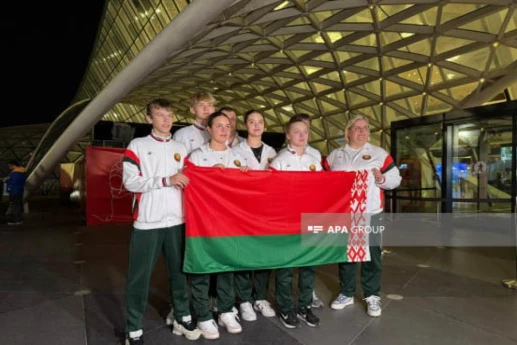 MDB Oyunları: Belarus tennisçiləri Bakıya gəlib