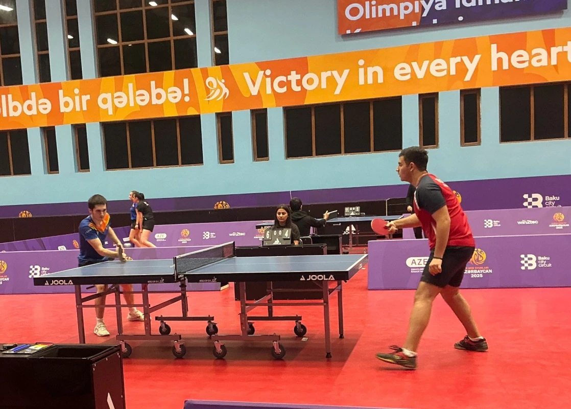 III MDB Oyunları: Stolüstü tennis üzrə yarışlara start veriləcək