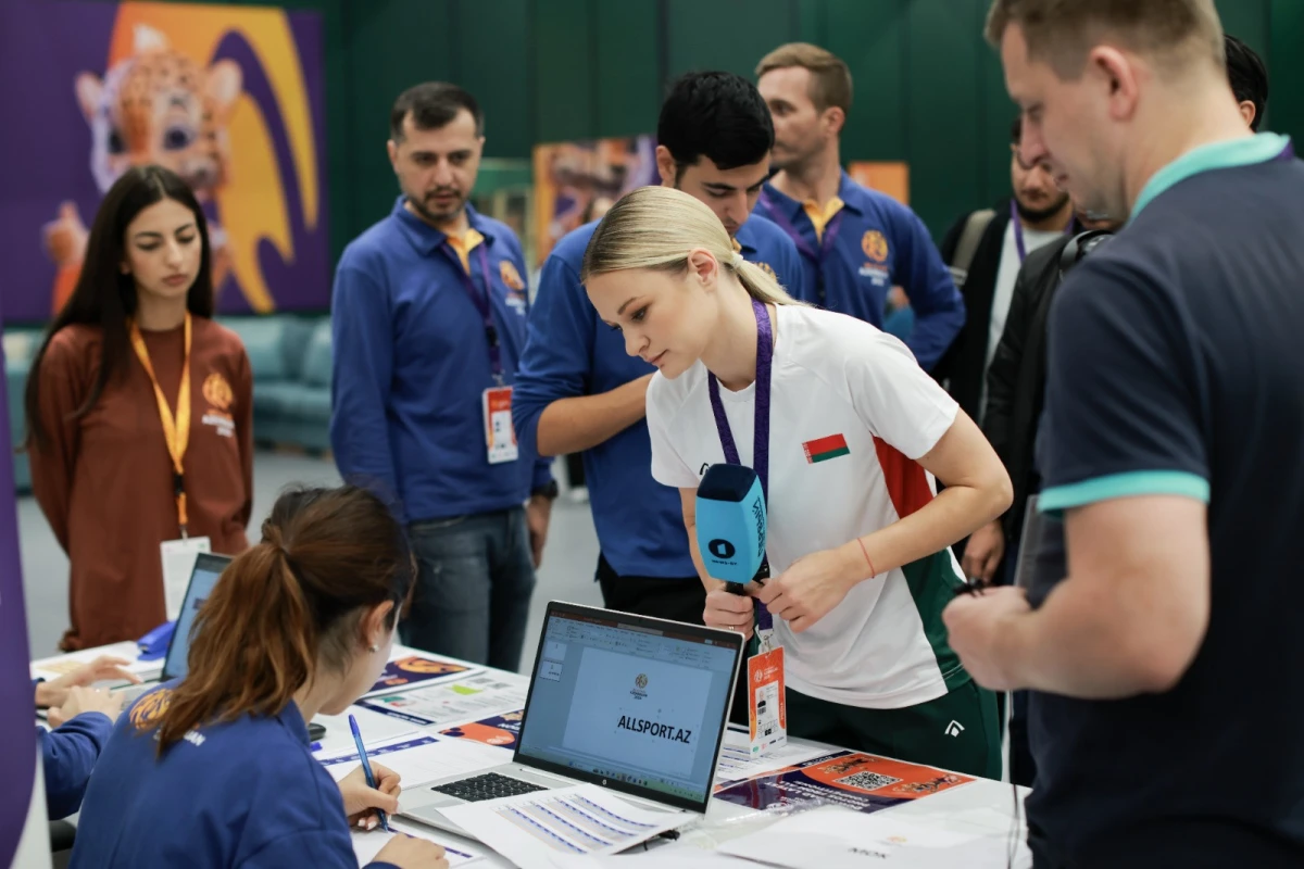 III MDB Oyunlarının Media mərkəzi fəaliyyətə başlayıb - FOTO 