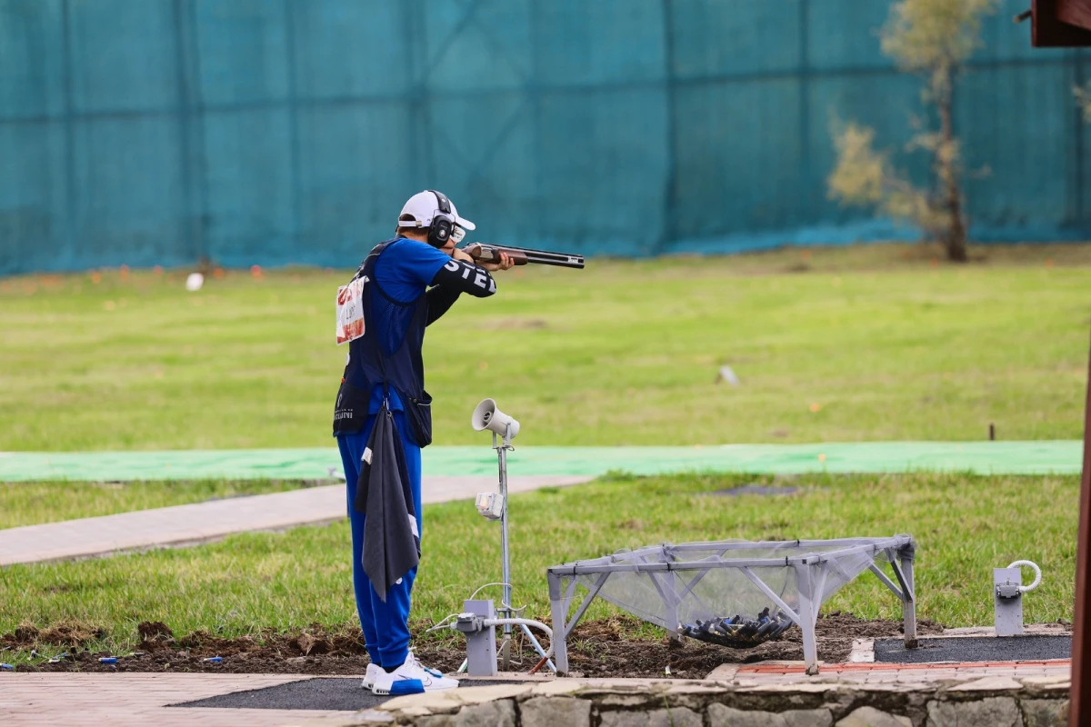 III MDB Oyunları: Azərbaycan atıcısı gümüş medal qazanıb - FOTO