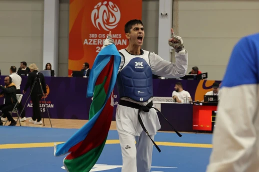 Azərbaycan III MDB Oyunlarında ilk qızıl medalını qazanıb