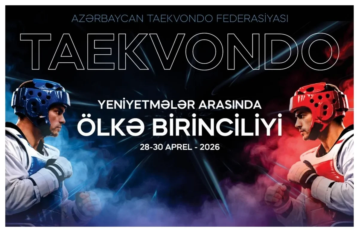 Taekvondo üzrə yeniyetmələr arasında Azərbaycan birinciliyi keçiriləcək