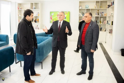 Türkiyənin Gəncədəki Baş konsulu “Kəpəz”in qonağı olub