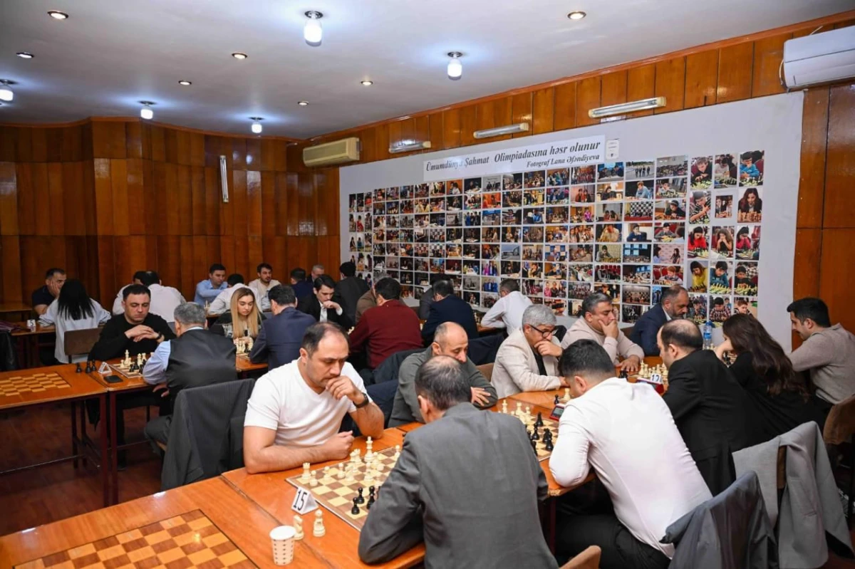 Dövlət qurumlarının əməkdaşları arasında şahmat yarışı keçirilib - FOTO 