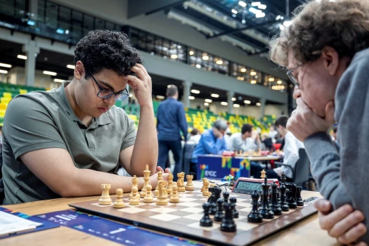 Azərbaycan şahmatçıları Avropa çempionatında liderliyi bölüşürlər - FOTO 