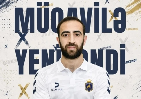 "Xankəndi" kapitanı ilə "yola davam" dedi