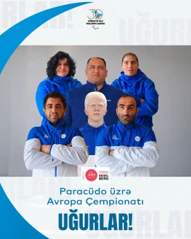 Paracüdoçularımız Almaniyada Avropa çempionatında