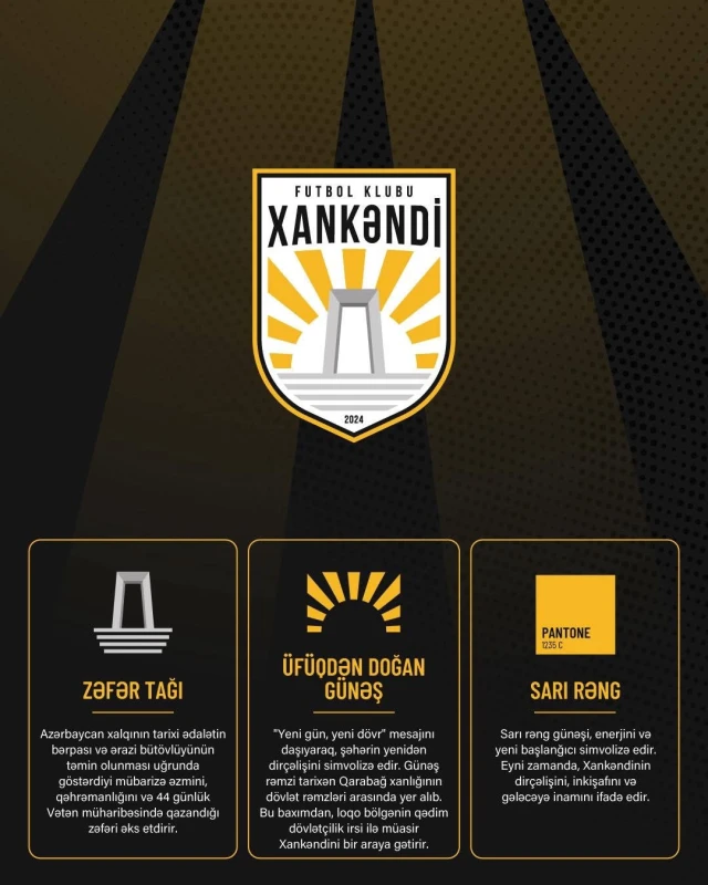 “Xankəndi” yeni loqosunu təqdim etdi - FOTO 
