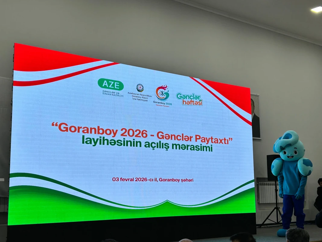 Goranboy şəhəri “Gənclər Paytaxtı” seçilib - FOTO 