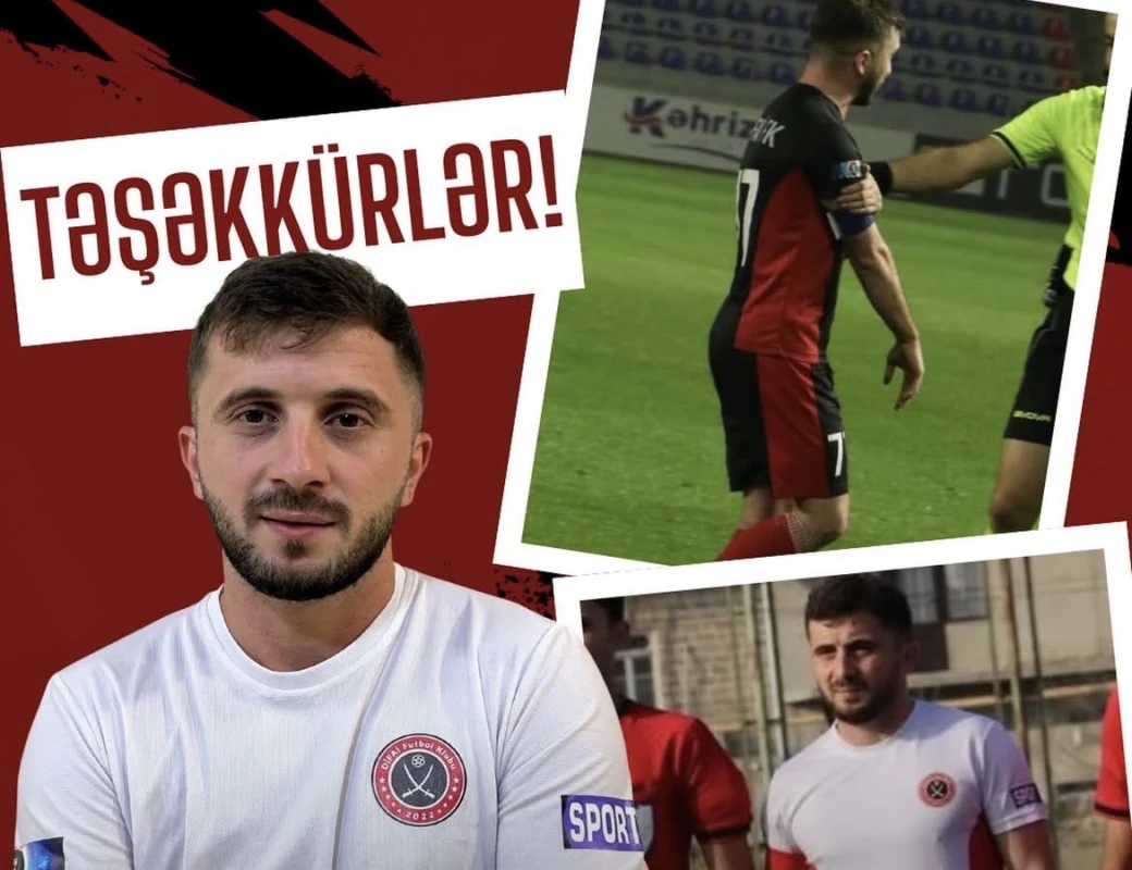 I Liqa klubu futbolçusu ilə müqaviləyə xitam verib