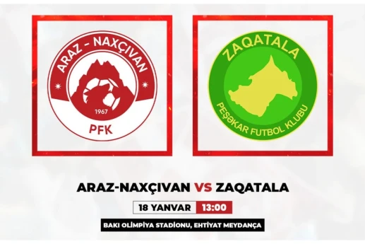 "Araz-Naxçıvan" Birinci Liqa klubu ilə yoxlama oyunu keçirəcək