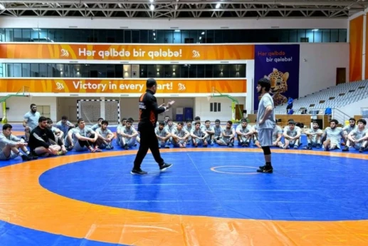 Millimizin üzvləri yeni güləş qaydalarıyla tanış olublar