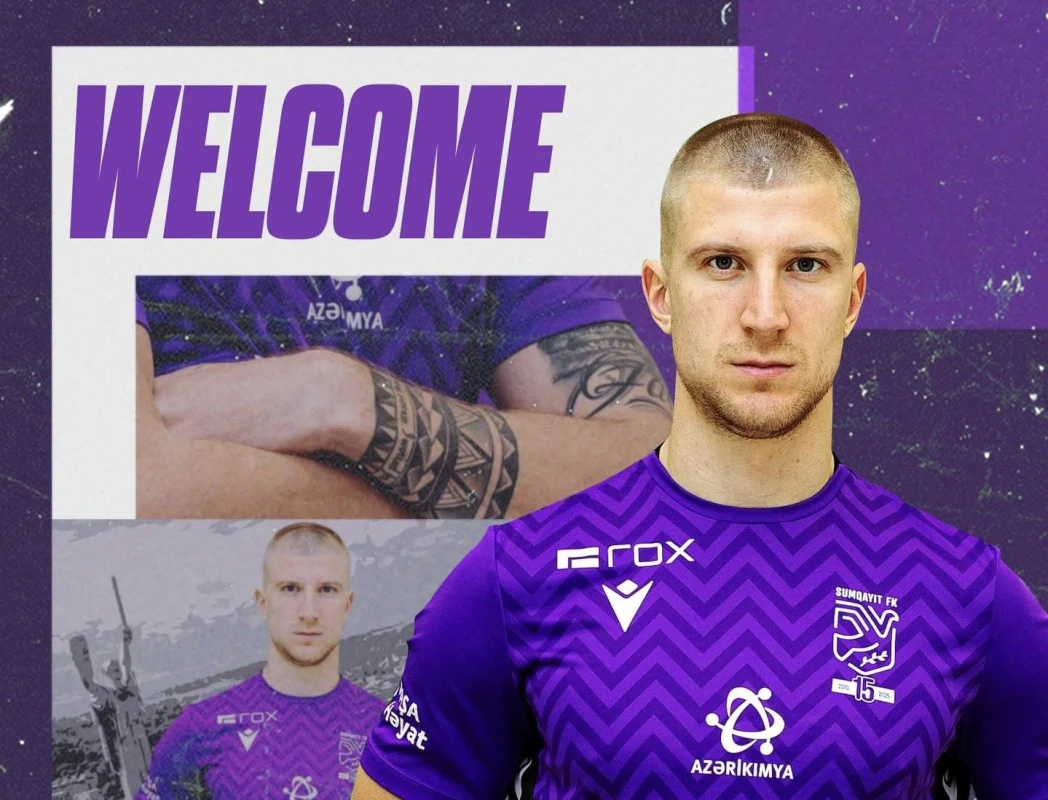 Ukraynalı futbolçu “Sumqayıt”da - RƏSMİ 