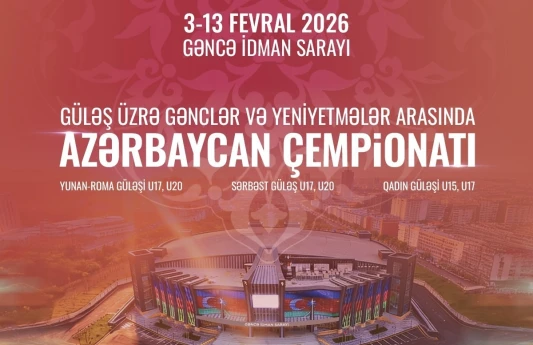 Güləş üzrə ölkə çempionatları Gəncədə keçiriləcək