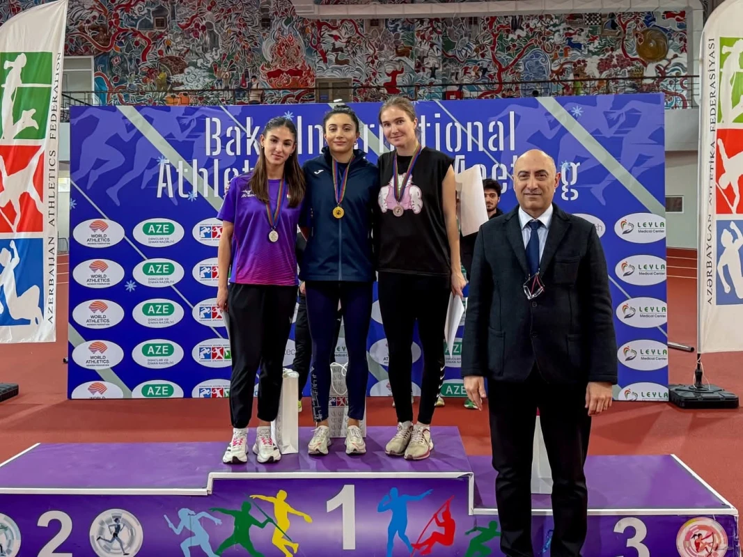 Atletika üzrə Bakı Beynəlxalq qış turniri keçirilib - FOTO 