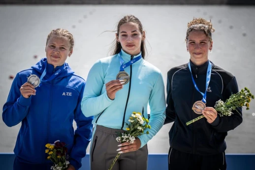 Kanoeçimiz Avropa çempionatının gümüş medalını qazandı