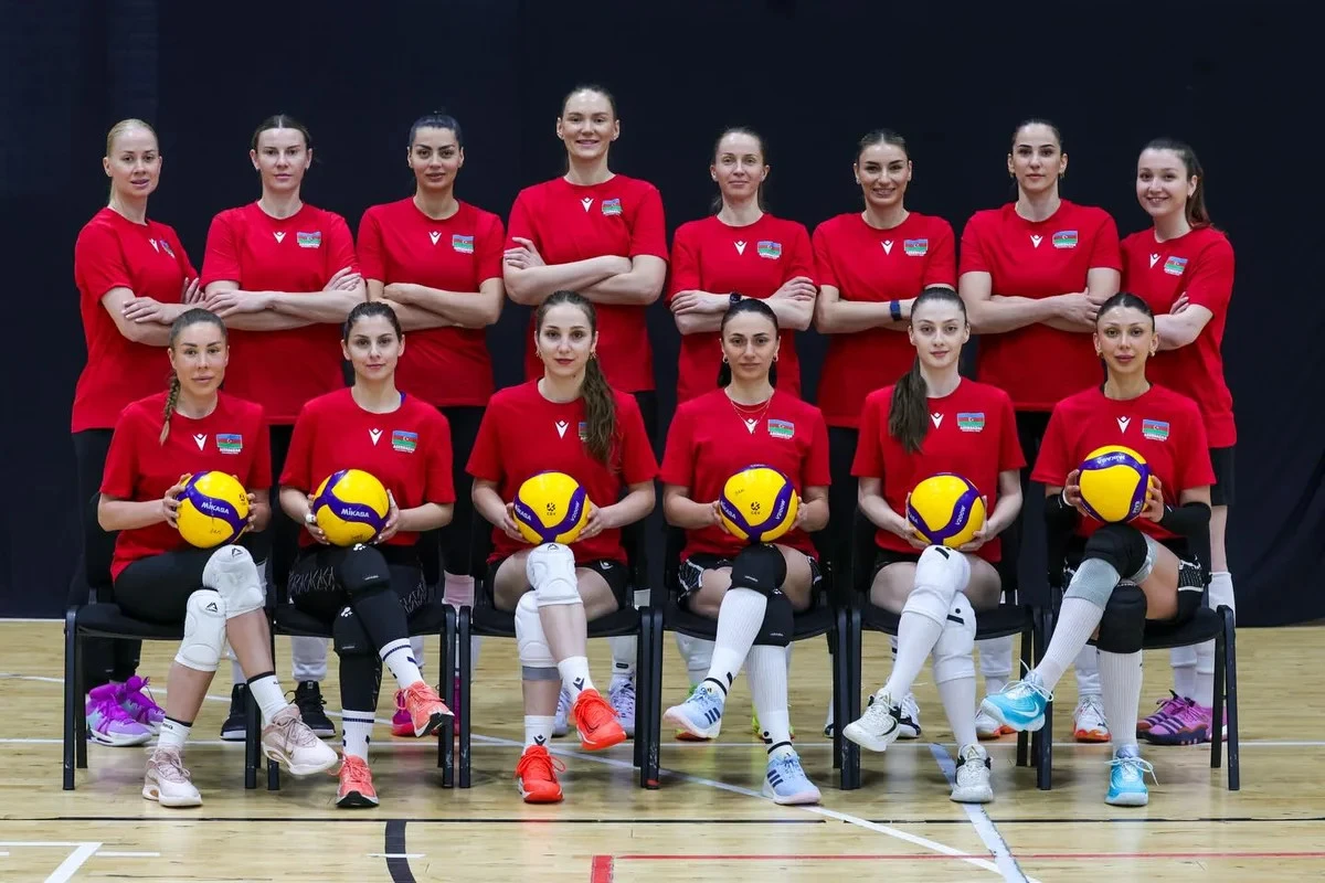 Qadın voleybolçulardan ibarət Azərbaycan millisinin yekun heyəti