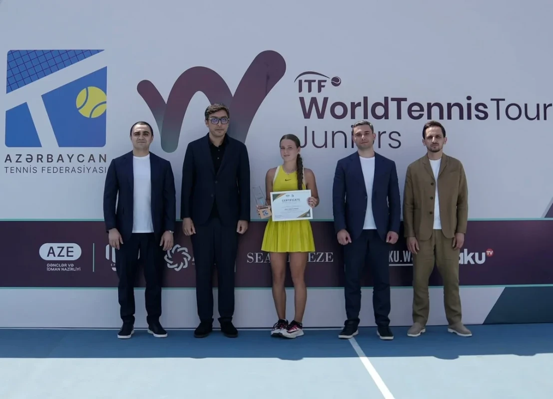 Bakıda keçirilən beynəlxalq tennis turnirinin qalibləri müəyyənləşib